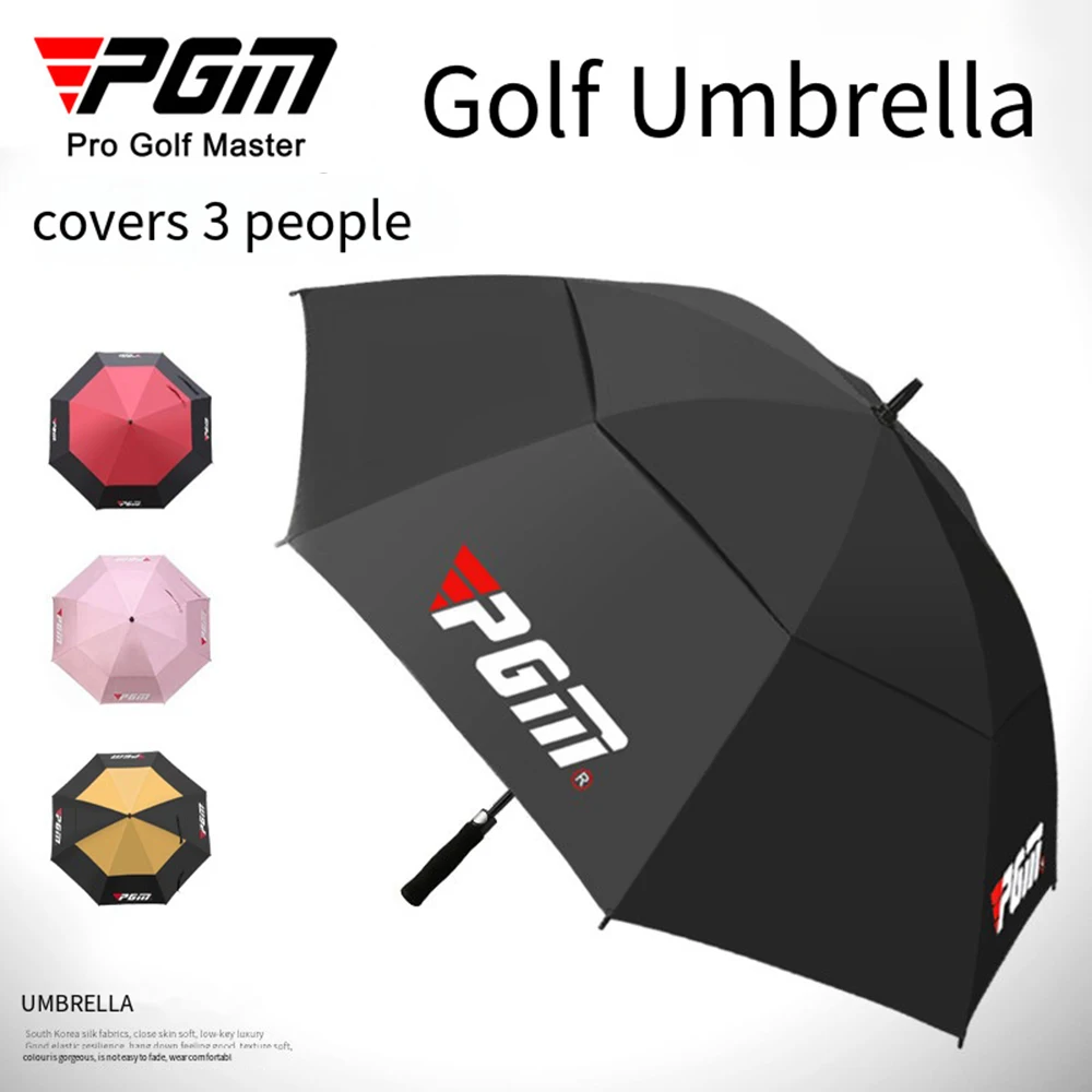 

PGM Golf Umbrella Professional Men's Women's Golf Umbrella Automatic Manual Double Decker Umbrella Golf UV Protection Umbrella