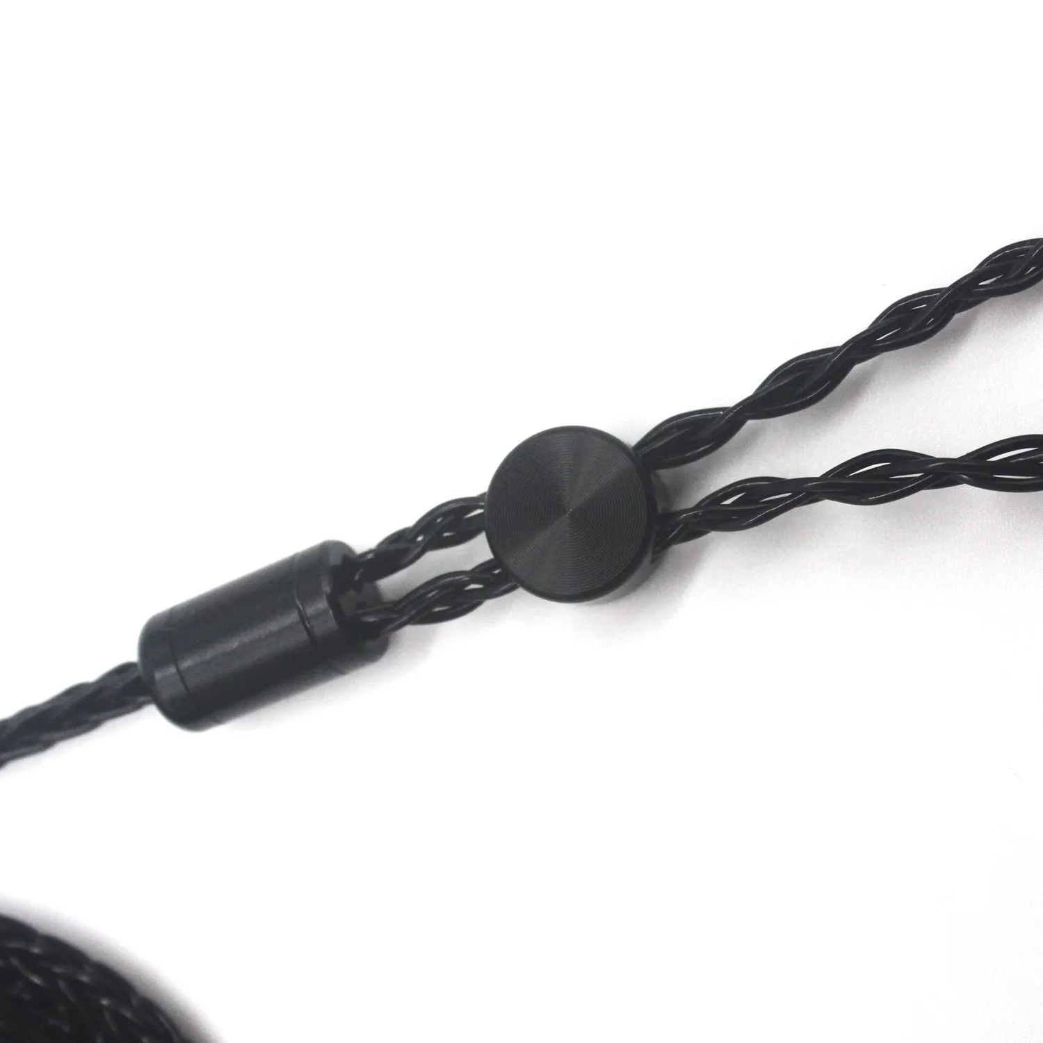 Youkamoo 3.5 mm Cabo de Substituição do Fone de Ouvido Compatível para Hifiman He4xx He400i Núcleo Trançado Prata Chapeado Cabo - Image 2