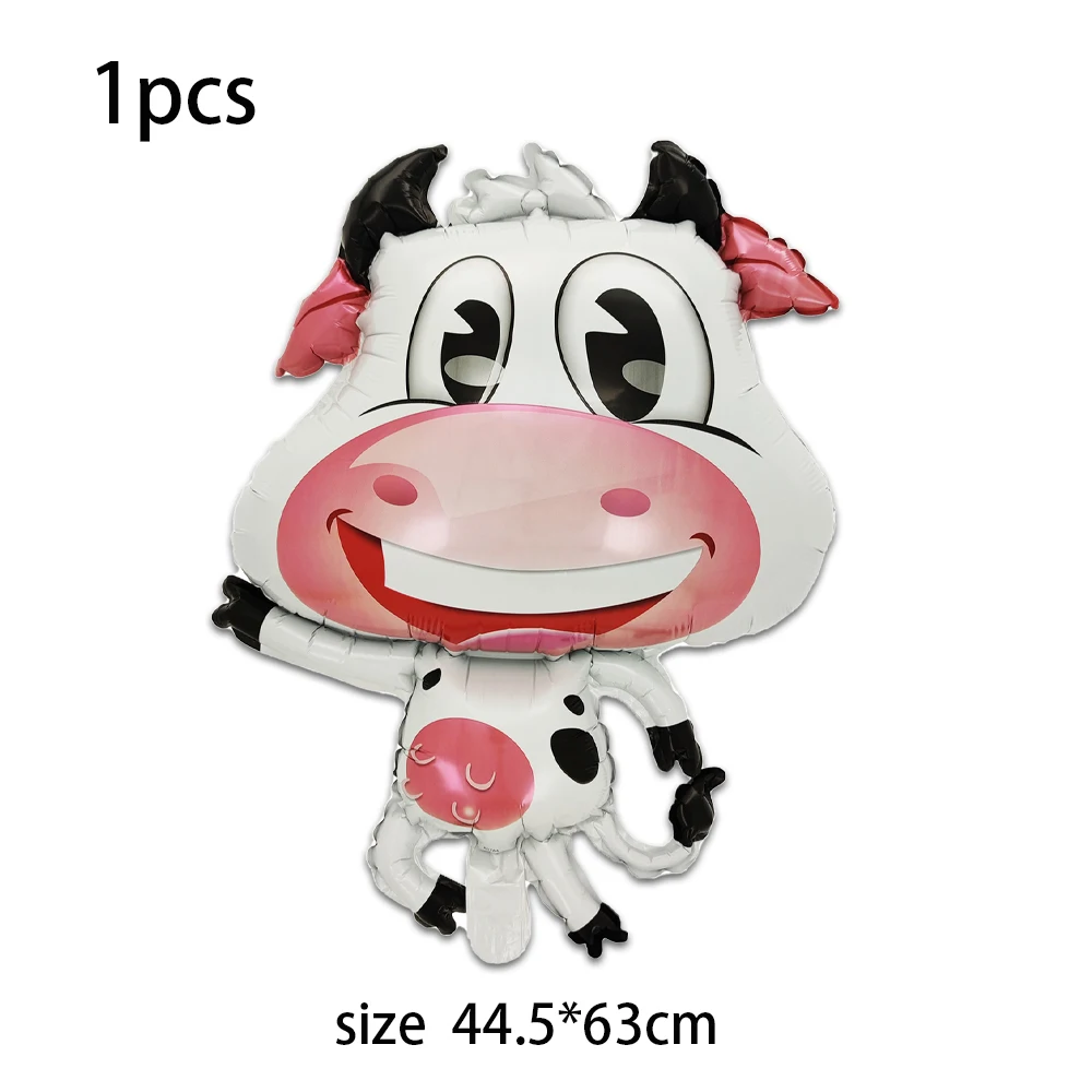Green Farm Tractor Birthday Party Tableware Set with Banner, Balloons, Cups, Plates, and Napkins