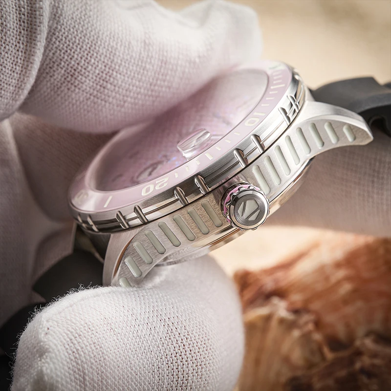 Aquatrident's new 36mm luxury  women's mechanical watch Standard time watch NH38 mechanical waterproof 100 meters super luminous 4