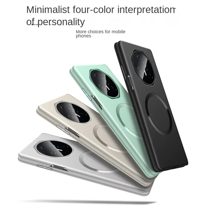 Slim Ultra Thin Hard Matte Phone Case with Magsafe Magnetic Wireless Charging Compatibility