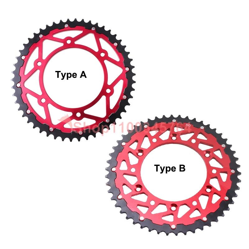 Moto 50 Denti Pignone Posteriore Per Honda Cr125R Cr250R Cr500R Crf Xr 125 230 250 450 400 600 650 R X L
