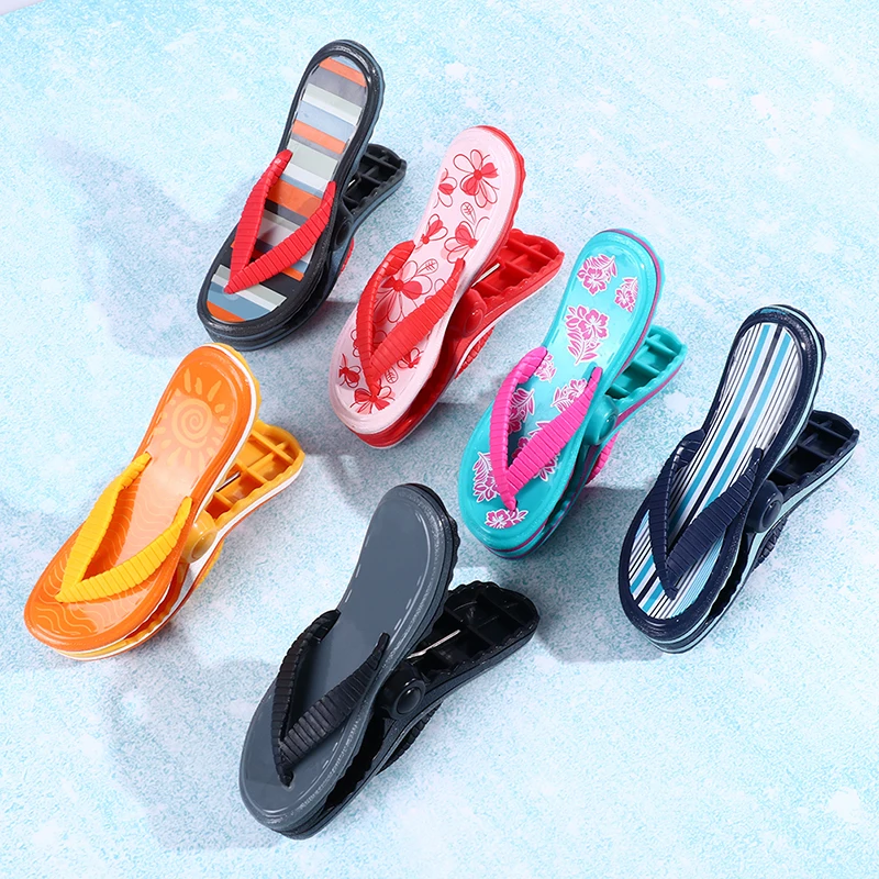 Cute Large Drying Racks Retaining Clip Plastic Beach Towels Clips For Sunbeds Sun Lounger Animal Decorative Clothes Pegs Pins