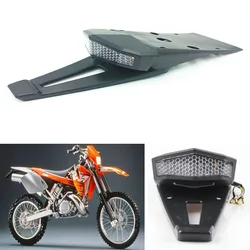 Motorcycle Rear Fender Tail Light Dirt Bike 12 to 15V LED Taillight Brake Stop For Off-Road Dirt Bike