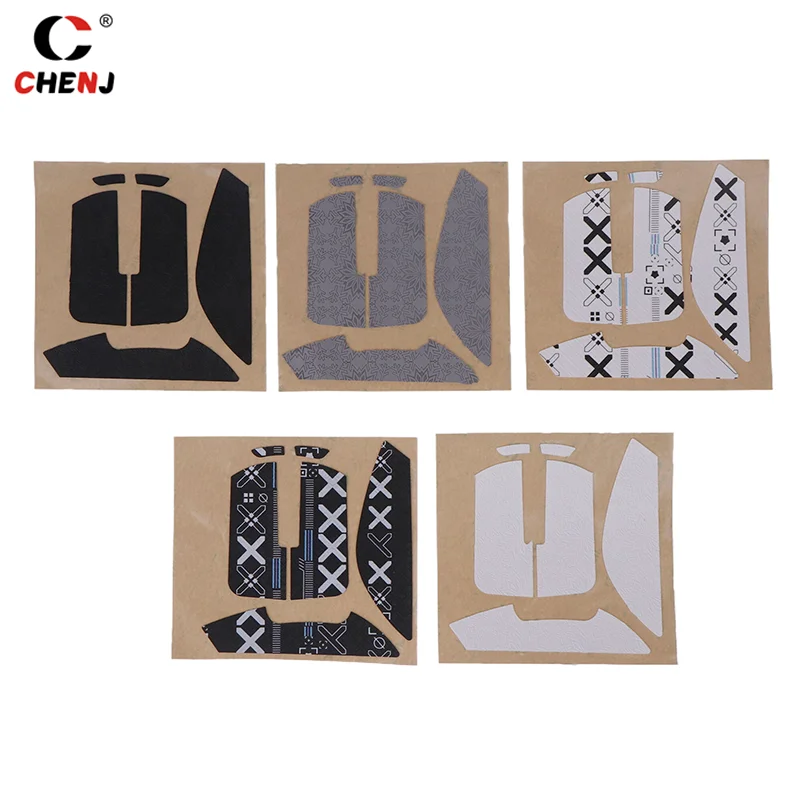 Ultraglide Anti-Slip Mouse Sticker with Snowflake Texture