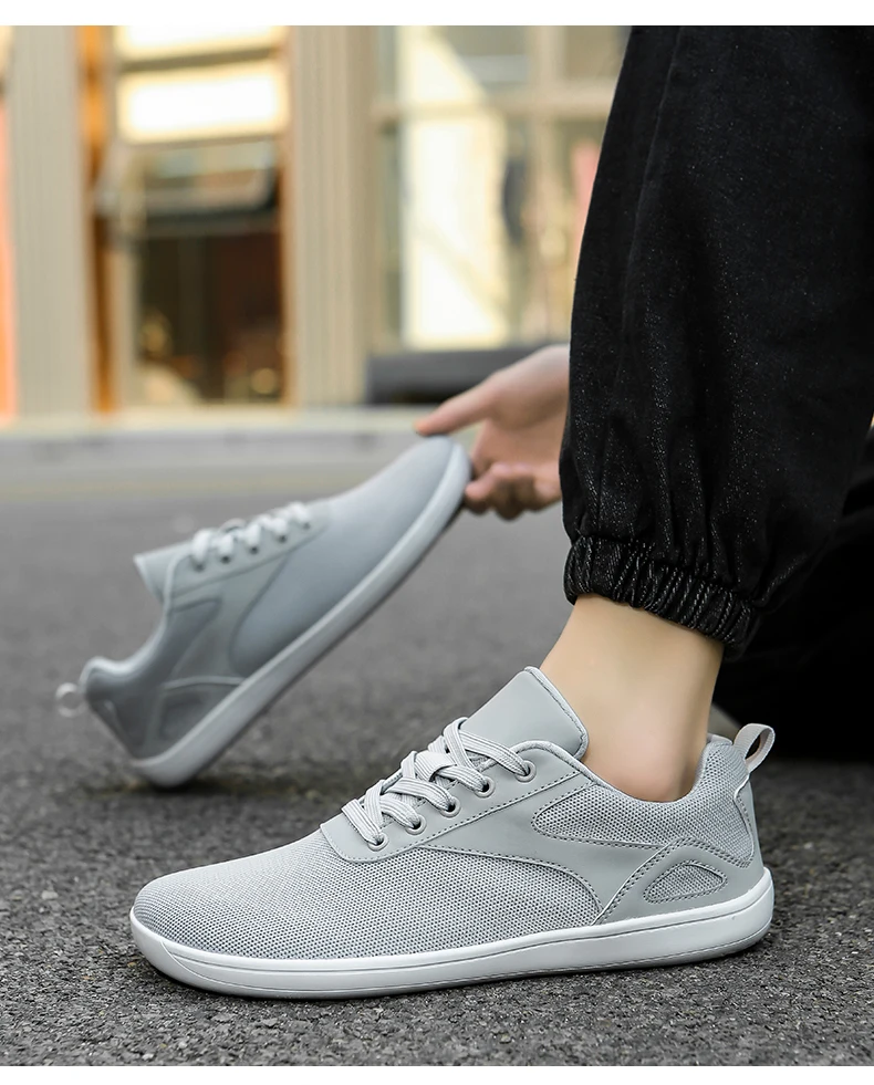 Minimalist Barefoot Walking Shoes For Men With Wide Toe Box_voghion.com