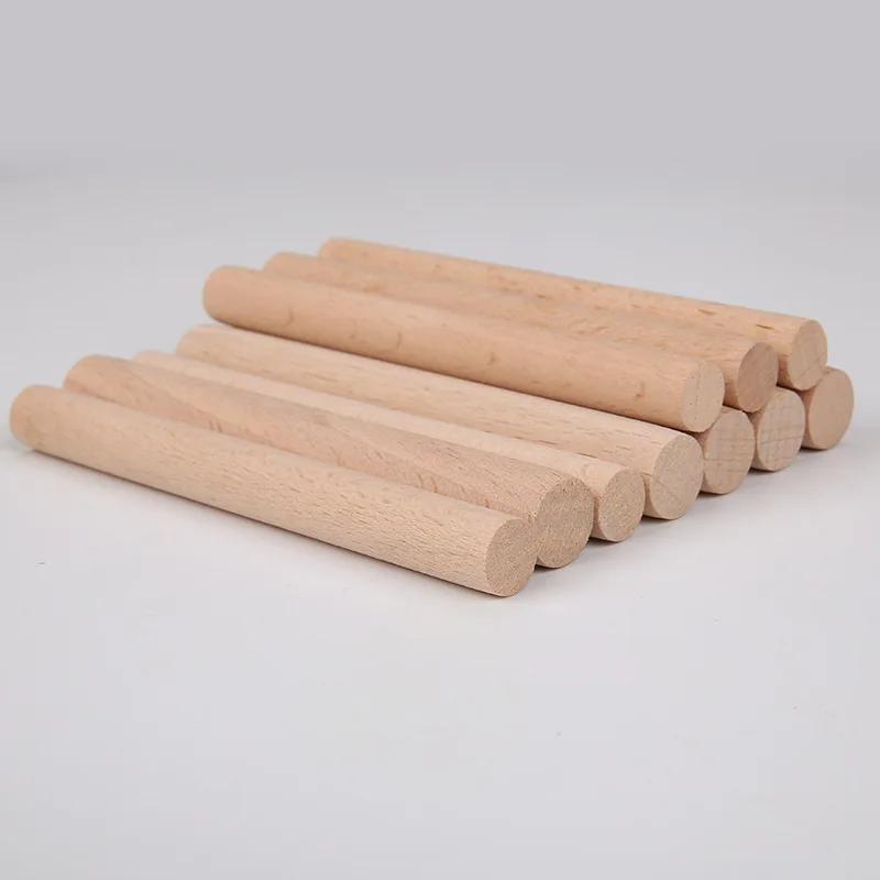 150 bastoncini di legno per fai da te, rotondi, 30 cm x 3 mm, bastoncini di legno, spatole in legno per fai da te, per lavori fai da te, per riparare il