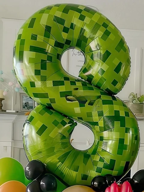 Verjaardagsballon Met Het Cijfer 40 Stock Afbeelding - Image of