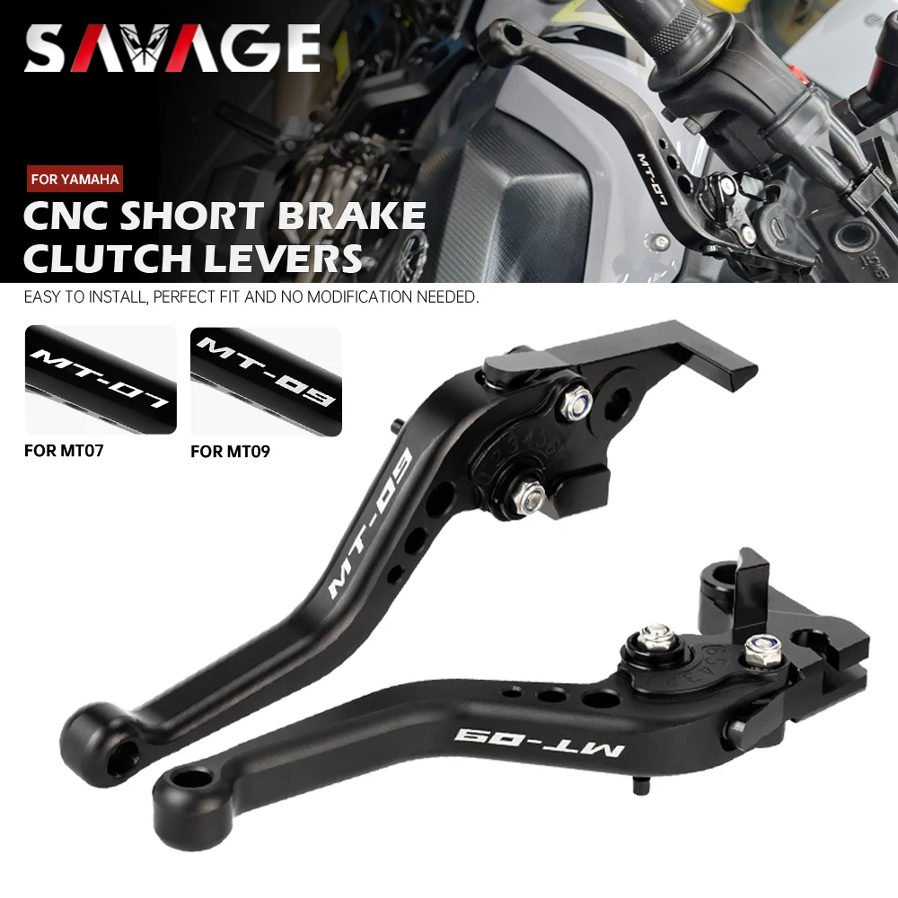 Motorcycle Brake Lever Short Brake Clutch Lever For YAMAHA MT07 MT09 2013-MT-07/Tracer MT-09 SP Motorcycle Accessories Handles Lever MT 07 09