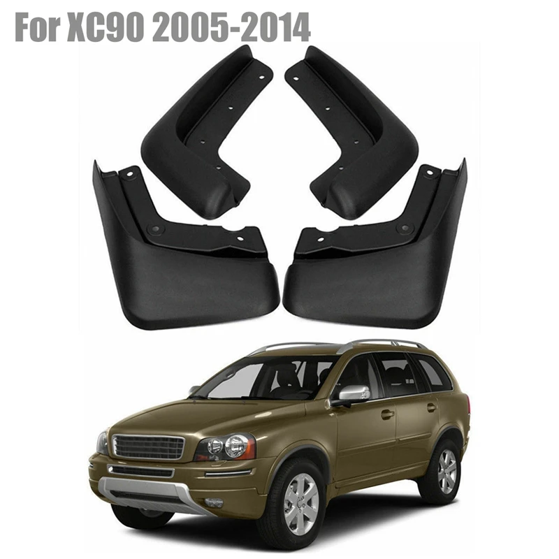 

Брызговики для Volvo XC90 2005-2014, 4 шт., передние и задние щитки от грязи, Аксессуары для автомобилей