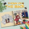 Charming Coloring Book: Explore the Delightful Life of Cute Little Spirits in Their Cozy Rooms 3