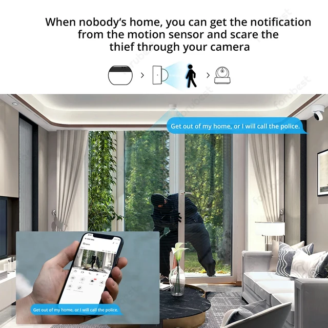 Zigbee 3.0 Human Motion Sensor PIR Infrared Detector Smart Home Security Alarm Ewelink App Control Via Zigbee Bridge Zigbee Hub - Image 5