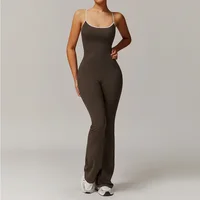 Workout Jumpsuit Sports Overalls Women One Rompers Gym Clothing Running Fitness Suits Training Gym Tracksuit Sportswear Yoga Set 1