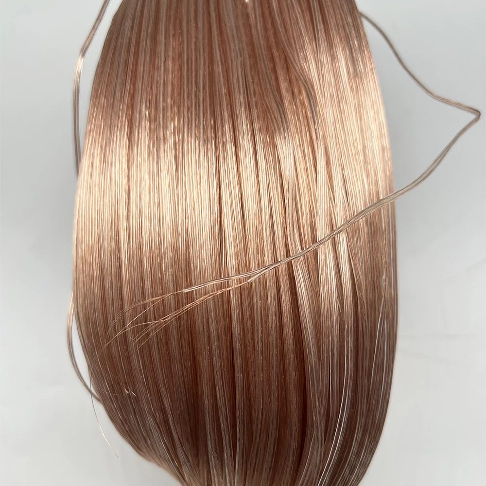 투명 납땜 와이어 LED 디스플레이 스크린, PVC 평행 자동차 와이어, 24 30 AWG 혼 케이블, 2 핀 플랫 리본