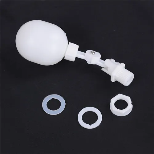 Aquarium Accessories 1PC 55x45mm Mini Plastic Float Valve Ball Aquarium Control Safety Check Switch for Water Tower Tank Adjustable