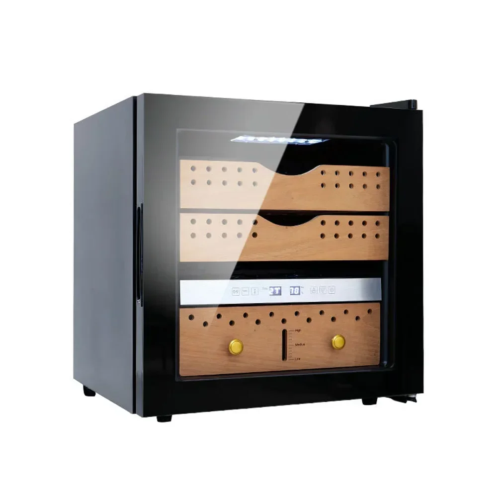 New 27-liter Single-door Small Cigar Display Moisturizing Cabinet 150-250 Constant Temperature Cigar Cabinets