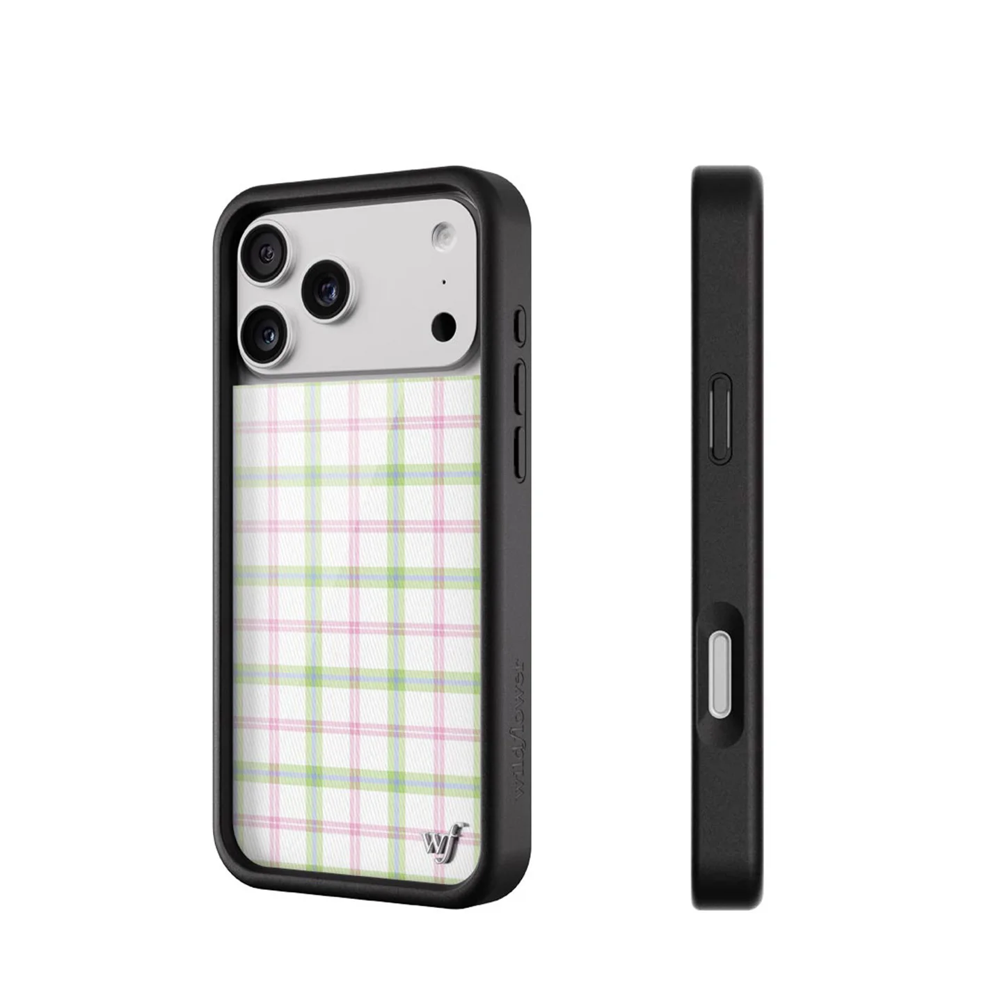 Vintage-Inspired 3D Plaid Pattern Phone Case - Summer Edition