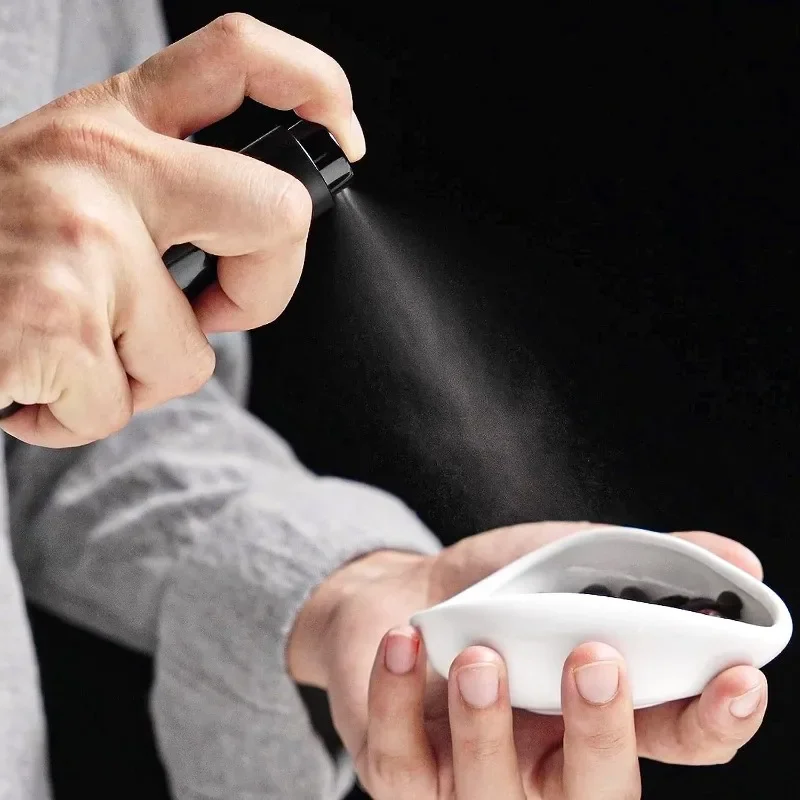 Ceramic Coffee Bean Dosing Cup and Spray Bottle Set