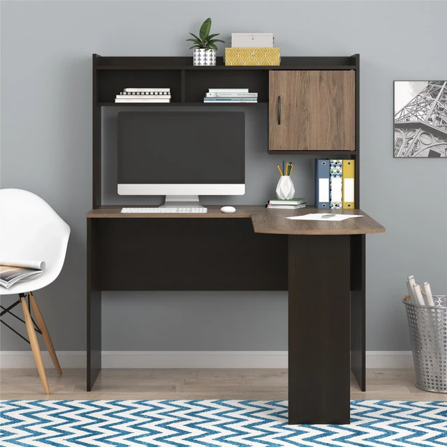 Corner Computer Desk Hutch Drawers  Corner Desk Hutch Home Office - Corner  Small - Aliexpress