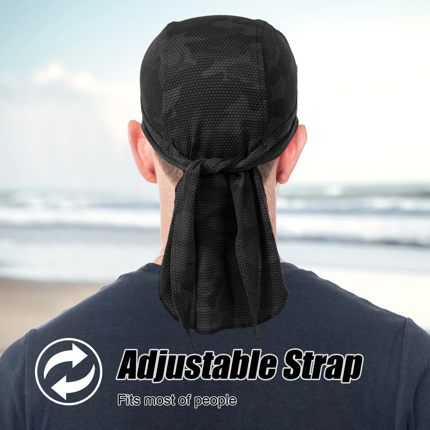 Summer Quick-dry Cyling Caps Breathable Bandana Hats Sun Protection Running Beanies Pirate Hat Sports Hiking Bicycle Head Scarf 4