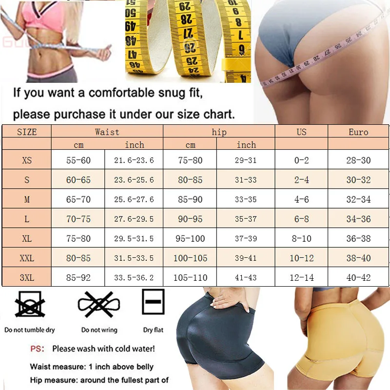 Branded New FAKE ASS Women Butt Hip Enhancer Booty Padded Underwear Panties  Body Shaper Seamless Butt Lifter Panty Boyshorts Shapewear From 5,73 €