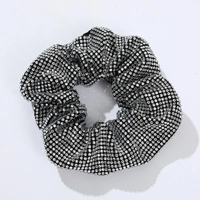 

Роскошные полноразмерные женские резинки для волос, блестящие Завязки для волос для ночного клуба, новые эластичные резинки для волос, держатель для конского хвоста, аксессуары для волос