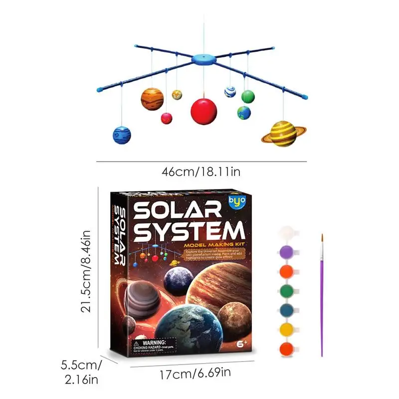 How To Make A 3d Solar System Model For Kids