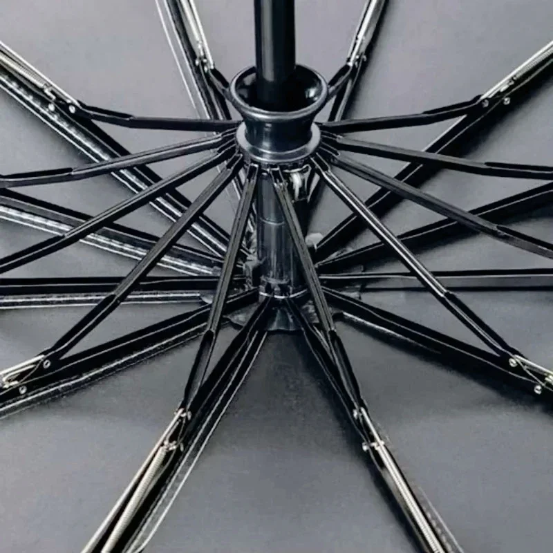 Fully automatic umbrella rain and sunshine reinforced sun protection UV protection sun shading folding umbrella folding umbrella automatic umbrella wind resistant umbrella sun umbrella automatic sun umbrella
