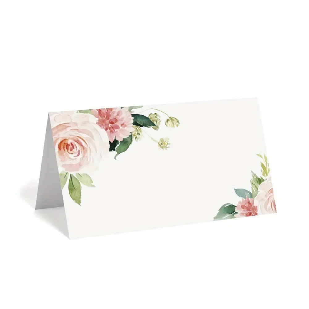 Wedding Seating Number Card Name Place Cards Christmas Birthday Party Greeting Table Card 30/60/120pcs