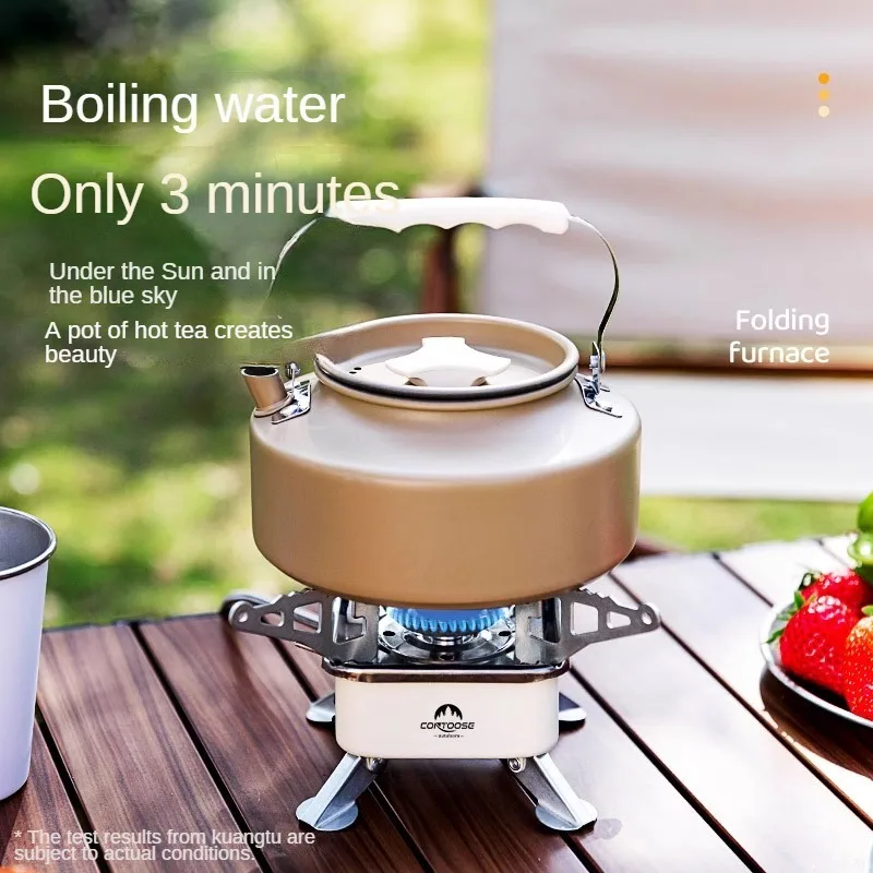 Flame Stove 3500W Portable Outdoor Mini Cookware Camping Flame Cooker Home Folding Gas Stove Gas Cooker 3