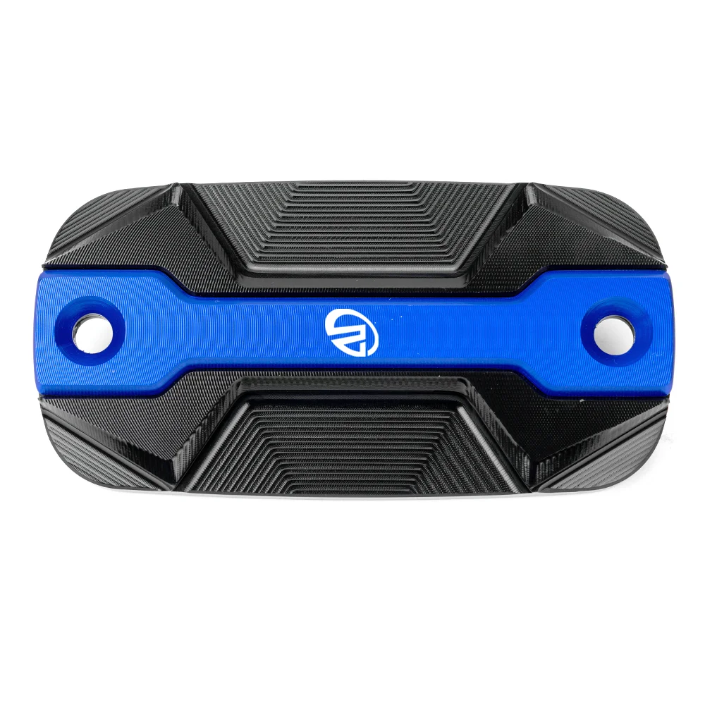 Tankafdekking Motorfiets Voorrem Reservoir Vloeistof Cover Cap Motorolie Plug Accessoires Voor REBEL 1100 500 300 CMX 1100 300 500 (Color : Blue FBC