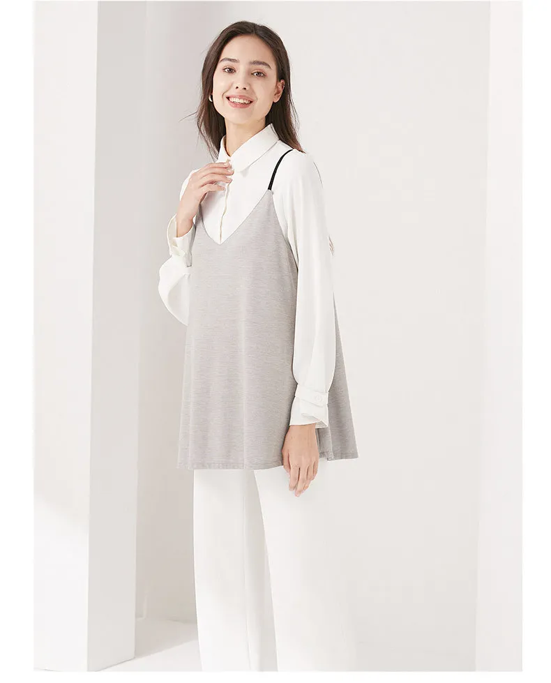 Double Layer Radiation Protective Clothing For Pregnant Women, Pregnant Women's Clothing, Suspenders, And Clothes For All Season