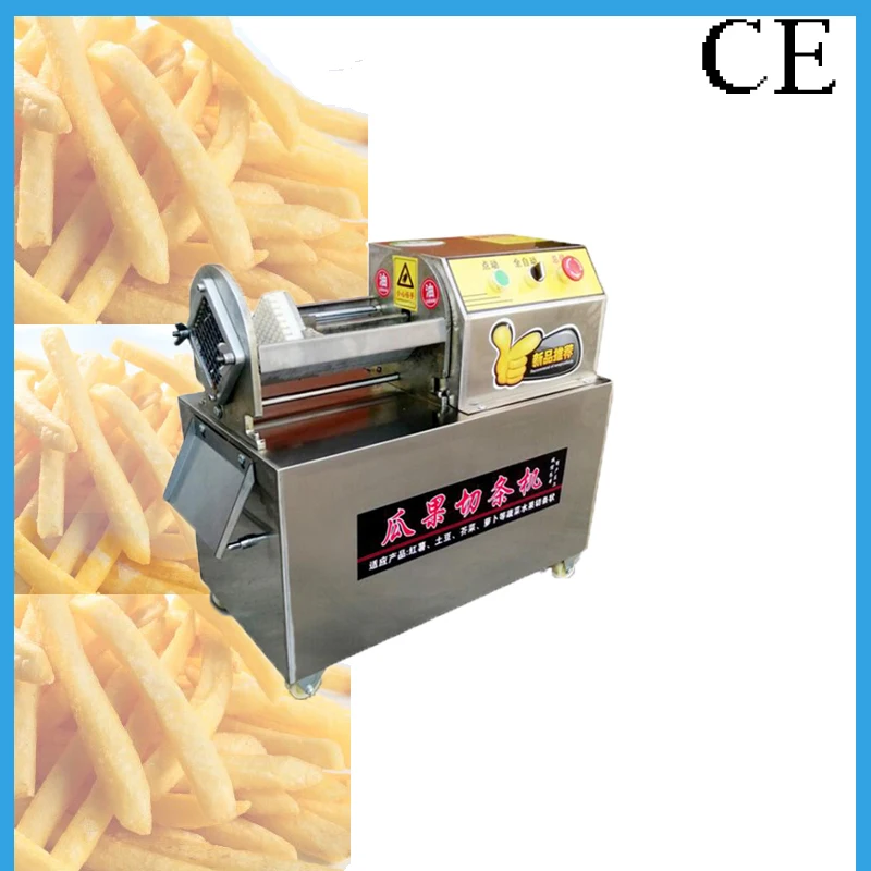 Description Picture 3 of itemHigh Quality French Fries Machine, Electric Vegetable Cutter, Potato And Radish Slicer