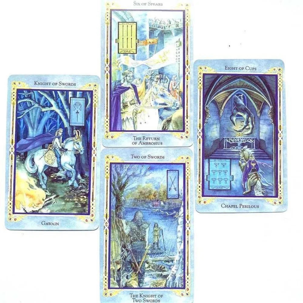 Legend King Arthurian Tarot Board Game Family Party Playing