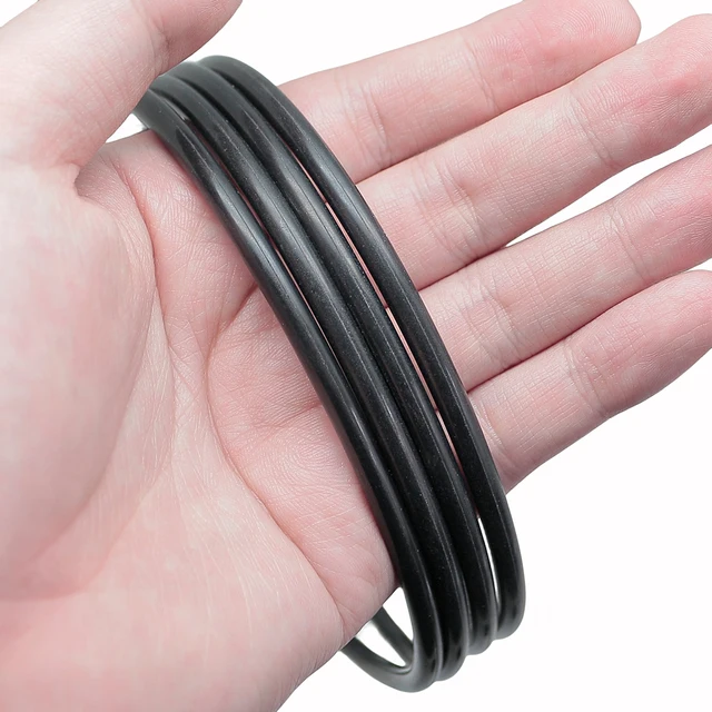 2 Cinghie Elastiche Per Motore Macchina Da Cucire - 23 Pollici X 8.6mm, Gomma Nitrilica - Foto 4