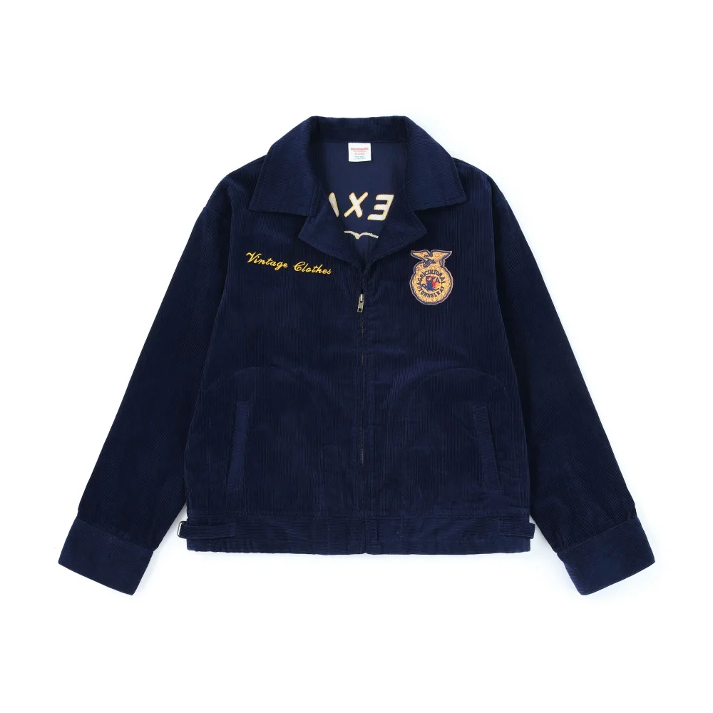 2025 Corduroy FFA Coat 70s/80s Sweater Official Texas