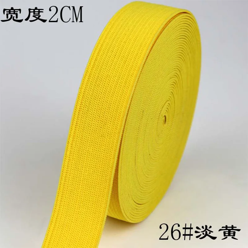 Colorful High-Elastic Latex Knitted Bands