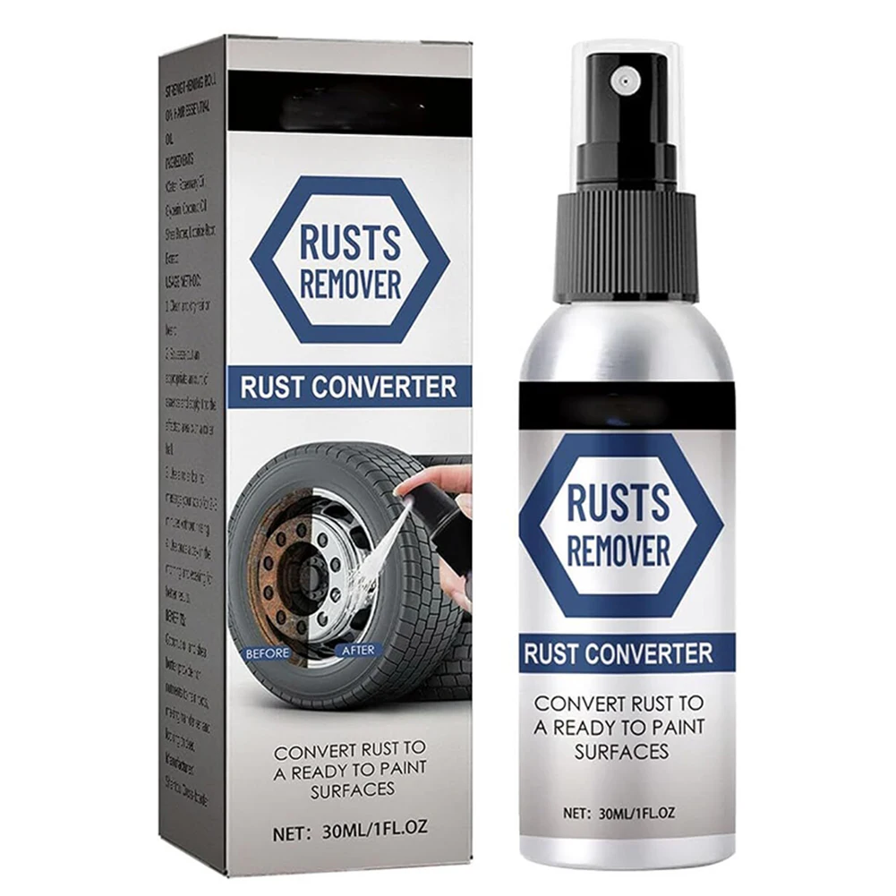 

Converter Spray Rust Converter Spray 30ml Automotive Effective Refurbishment Rust Removal Surfaces Restoration