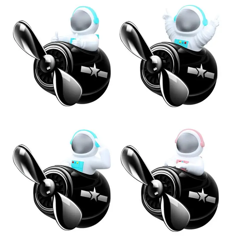 

Car Air Freshener Vent Clips Rotating Pilot Fragrance Diffuser Air Vent Outlet Perfume Stylish Car Aromatherapy Odor Eliminator