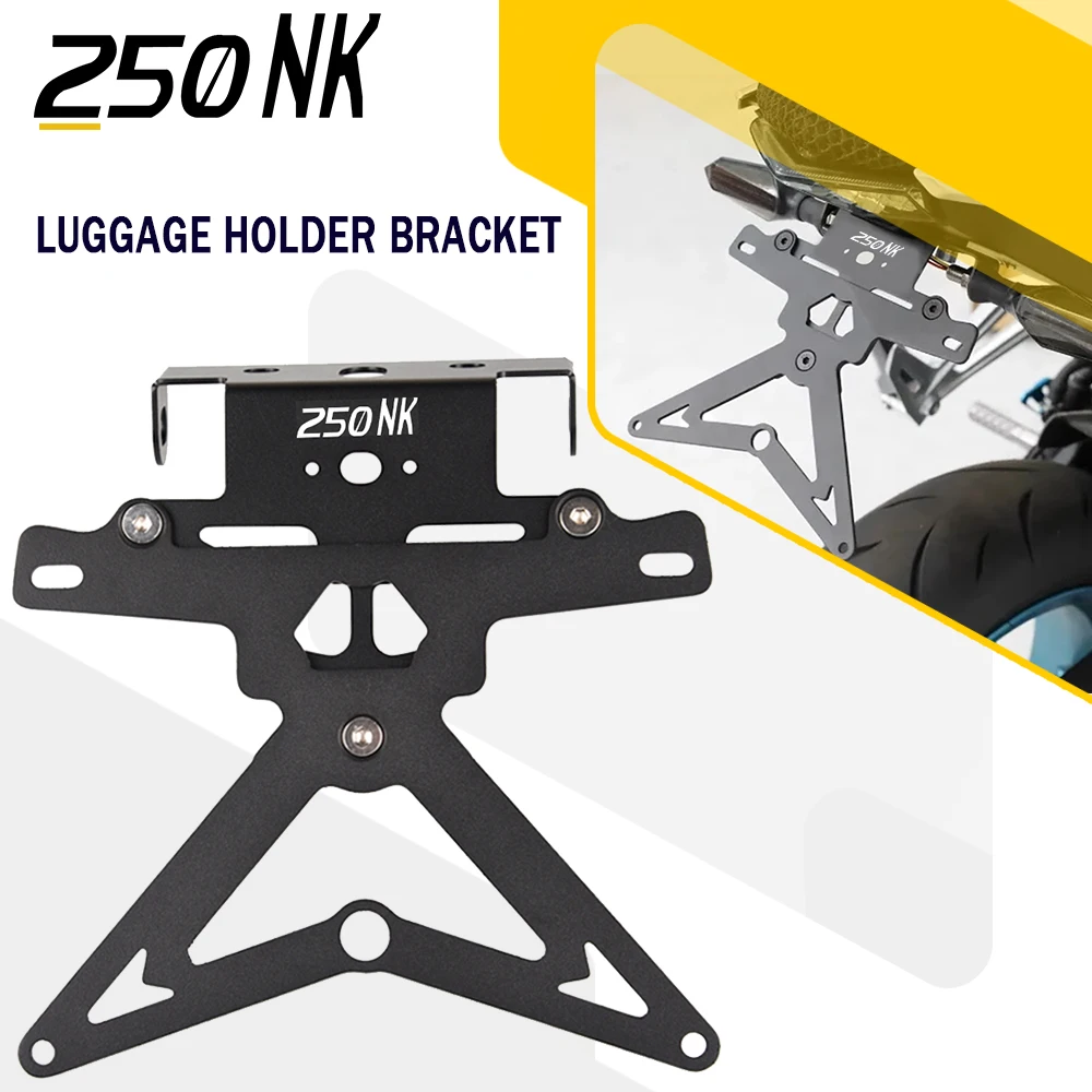 

FOR CFMOTO 250NK 250 NK NK250 2018-2023 2022 2021 2020 Motorcycle License Number Plate Holder Frame Turn Signal Light Bracket