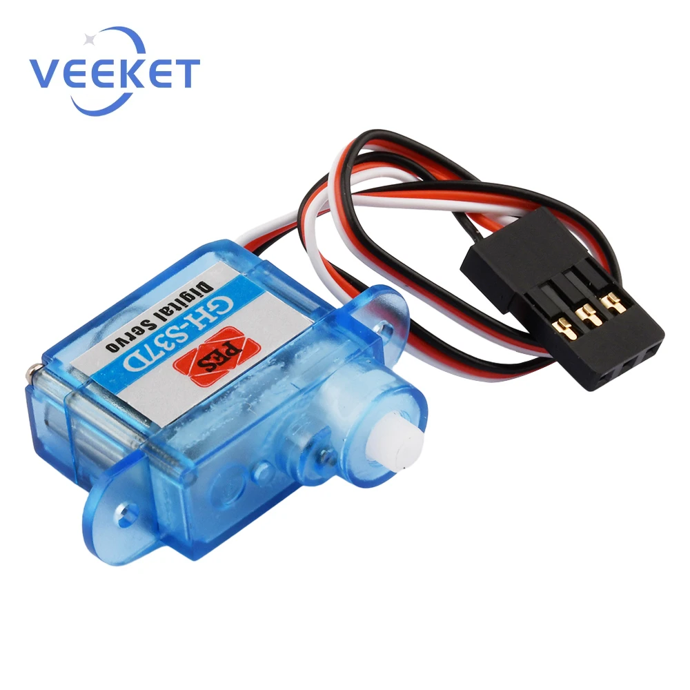 Servo numérique 3.7g 4.8-6V pour RC avion hélicoptère
