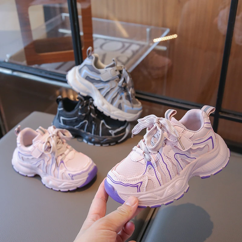 Kids Chunky Sneakers Casual Shoes for Boys and Girls