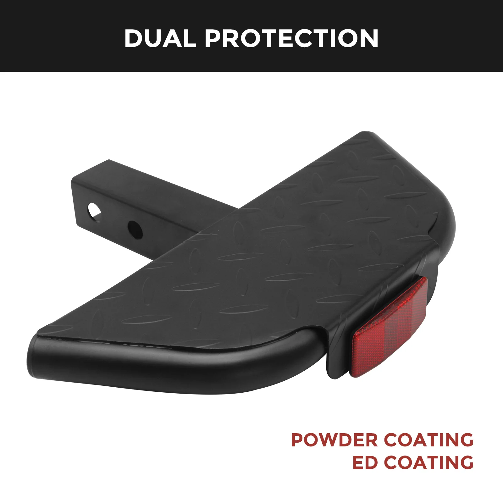 Universal 2-Inch Tow Hitch Step – Car Accessory Craze