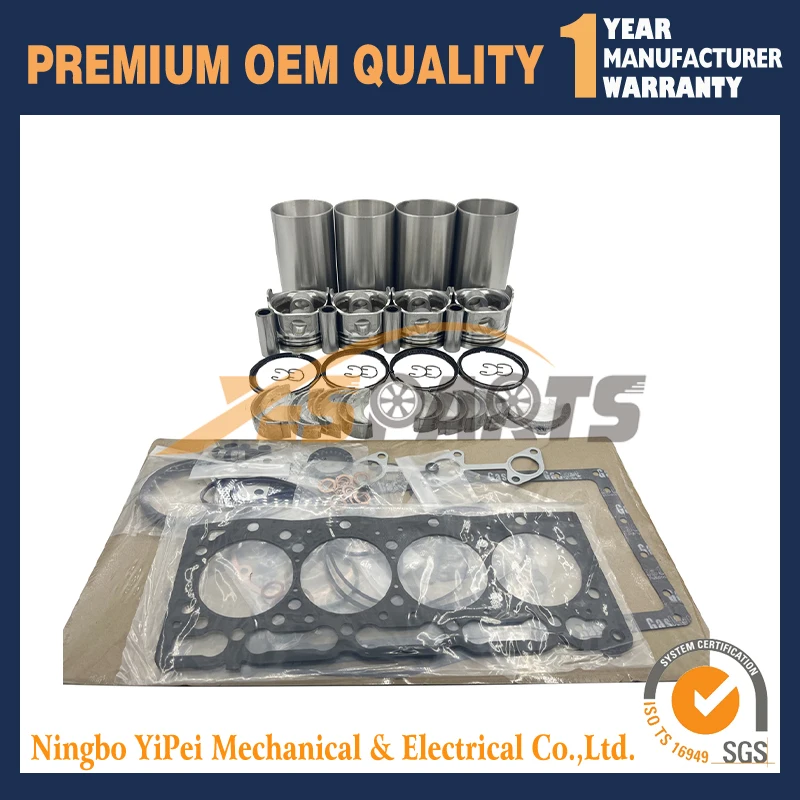 

Для TOYOTA 2L 2LT, комплект для ремонта двигателя, подшипник прокладки