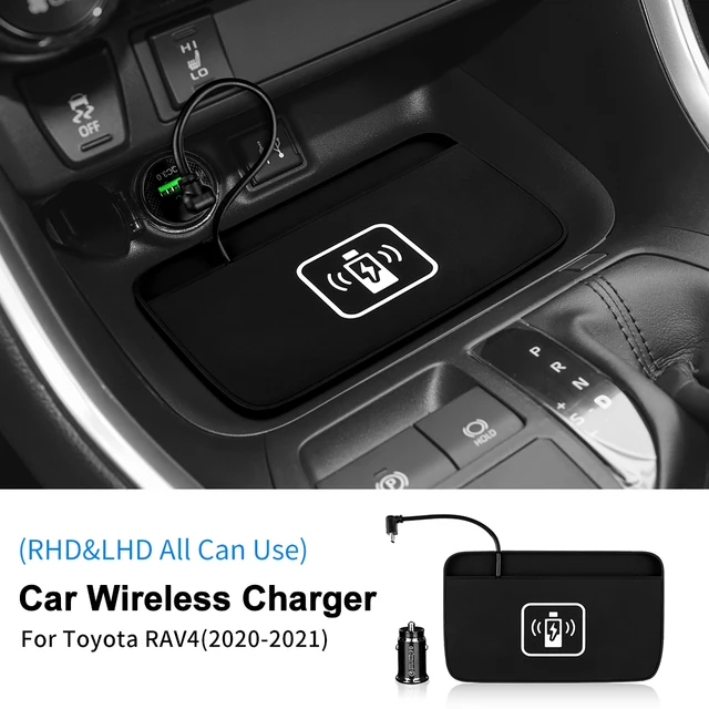 Car Wireless Charger LHD RHD For Toyota Rav4 Rav 4 xa50 2019 2020 2021