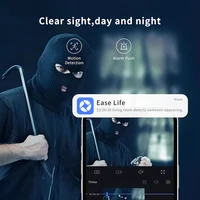 Ease Life-Caméra de sécurité intérieure pour bébé, 2.4GHz, 1080P, avec application téléphone, détection de mouvement, conversation bidirectionnelle 5