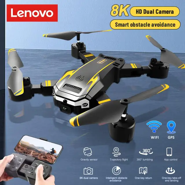 Lenovo g pro uav g gps intelligent obstacle avoidance drone with k hd camera wifi