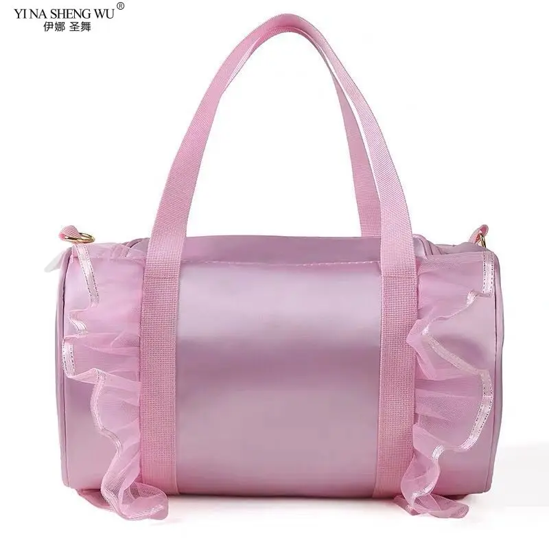 Bolsa De Ballet Para Niñas - Bandolera Ajustable Con Diseño De Princesa