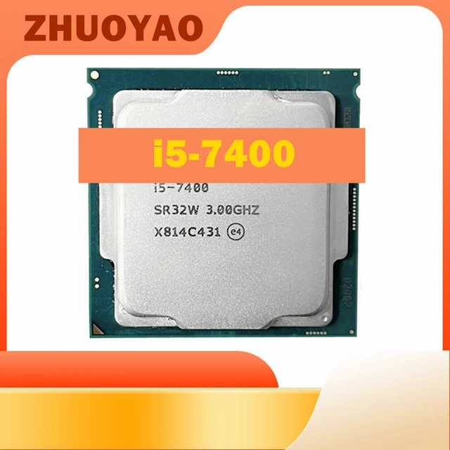 Core i5 7400 Processor i5-7400 ES QKYM 2.7 GHz Quad-Core Quad-Thread 6M 65W  LGA 1151 Support H81 Motherboard