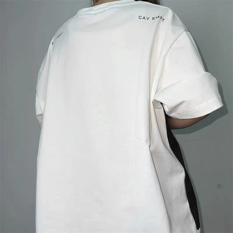 long t shirt 2022ss New Reflective Cav Empt T shirt Men Women 1:1 High-Quality CAVEMPT C.E Tee Tops full t shirt for men